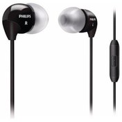 Resim PHILIPS SHE3595 BK/00 SİYAH BASS SOUND MİKROFONLU KULAKİÇİ KULAKLIK 