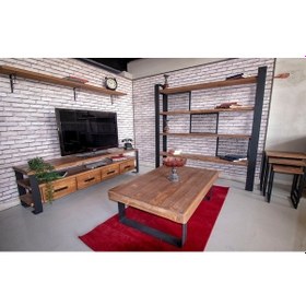 Resim Masif Ahşap Zigon Sehpa (330841752) 