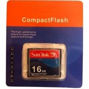 Resim 16 GB SANDİSK COMPACT FLASH HAFIZA KARTI 