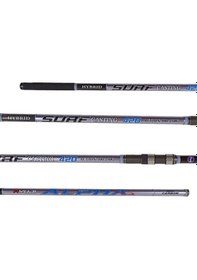 Resim Ryuji Alpha 420 Cm 100-250g Atarlı Karbon 3 Parça Surf Kamış Fuji Halka Hybrid Uç 