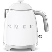 Resim Smeg 50's Style KLF05 800 ML 1400 W Mini Su Isıtıcı Kettle Beyaz 