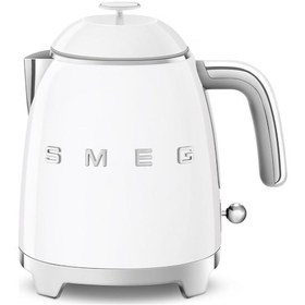 Resim Smeg 50's Style KLF05 800 ML 1400 W Mini Su Isıtıcı Kettle Beyaz 