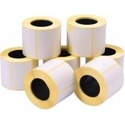 Resim Zebra 40X58 Terazi Etiketi 500 Sarım Termal Rulo Etiket 10 Adet 