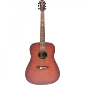 Resim Madison MAG-41M-TRD Akustik Gitar - Şeffaf Kırmızı (Başlangıç - Trans Red) | 41 İnç Dreadnought Kasa, Transparent Red Parlak Bitiş, Ihlamur Gövde, Güçlü Akustik Tını | Ölçüler: 648 mm Skala Uzunluğu 