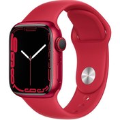 Resim Apple Watch Series 7 MKR23TU/A Kırmızı Akıllı Saat 