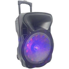 Resim Rose ES-3845 Usb, Aux, Tf Card, Fm, Bluetooth Mikronfonlu Işıklı Speaker 