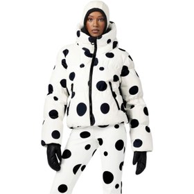 Resim Goldbergh Grand Ski Kadın Bej Kayak Ceketi 