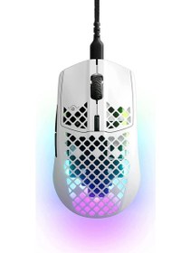 Resim (OUTLET) SteelSeries Aerox 3 2022 RGB Kablolu Beyaz Gaming Mouse 