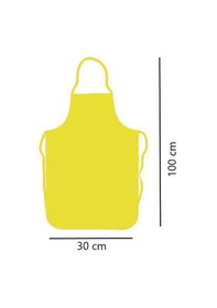 Resim Omniclean Sarı Askılı Mutfak Bulaşık Önlüğü Lamineli 50 x100 cm 