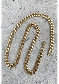 Resim Gold Chain 6Mm Zincir. Altın 