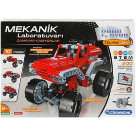 Resim Clementoni Mekanik Laboratuvarı Canavar Kamyonlar 64438 