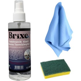 Resim Brixe Elektronik Devre Kart Temizleyici Yağsız Set 200 ml 