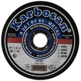 Resim Karbosan Metal Kesici 180x3.0x22 Mm 