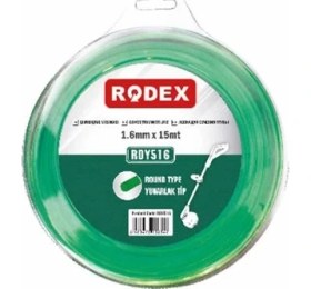 Resim Rodex Tırpan Misinası Yeşil Yuvarlak 1.6MMX15M 