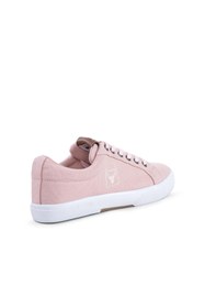 Resim Buckhead 4213 Mayer Pudra Pembe Yazlık Keten Comfort Kadın Sneaker Spor Ayakkabı 