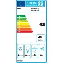 Resim Beko Bdf 6050 B Duvar Tipi Davlumbaz 