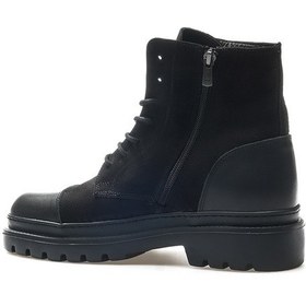 Resim Pierre Cardin Erkek Hakiki Deri Casual Günlük Bot 40-44 24k 77810 M Siyah Nubuk Siyah Nubuk 