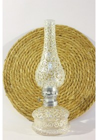 Resim Gaz Lambası:(14No)Vitray Desenli Hediyeli 