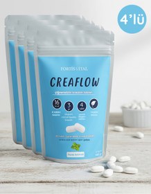 Resim Fortis Vital Creaflow Çiğnenebilir Kreatin 80 Tablet (4 Paket) 