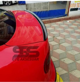 Resim Sts Oto Aksesuar Seat Toledo Bagaj Üstü Spoiler Bagaj Çıtası Piano Black (Parlak Siyah) 
