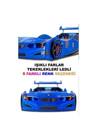 Resim Gt2 - Bmw - Arabalı Yatak - Tekerlekleri Ledli. 