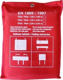 Resim Aircraft Yangın Söndürme Battaniyesi 100 x 100 