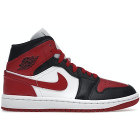 Resim Nike Air Jordan 1 Mid Unisex Basketbol Spor Ayakkabı 001 