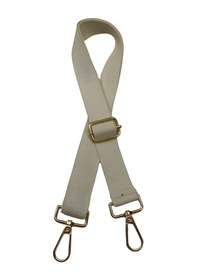 Resim Ayarlanabilir Pamuk Çanta Askısı Palaska Pal13 Krem 