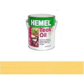 Resim Hemel 10816 Teak Oil 2.5 Litre Tik Yağı 
