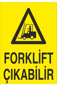 Resim otovoo Forklift Çikabilir 25x35cm 3mm Dekota 