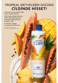 Resim Avon Care Tropical Fruits El Kremi Ve Vücut Losyonu Paketi 