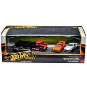 Resim Hot Wheels Premium Koleksiyoner Display Seti Jbm05 Resimdeki Renk 
