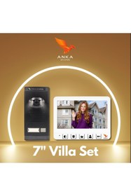 Resim STLIFE Anka 7" Villa Set Görüntülü Diyafon Villa Tam Set 3 Yıl Garanti 
