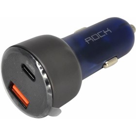 Resim Rock H16 Pd 72W USB To Type-C 18W 2 Çıkışlı Araç Şarj Aleti 
