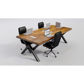 Resim NT Concept Ntconcept Venüs Doğal Ağaç Toplantı Masası(120cm-280cm) 