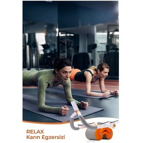 Resim Relax Dirsek Destekli Mekik, Karın Egzersiz Aleti 