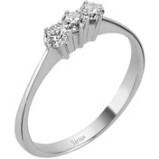 Resim Sirius G Renk 0,28 Karat Pırlanta Tria Yüzük 0807R0067 