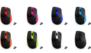 Resim Everest Sm-588 8 Renkli 2.4Ghz Kablosuz Mouse 