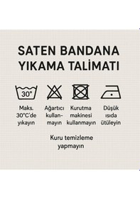 Resim Red Aura Desen Bandana/fular Çok Renkli 