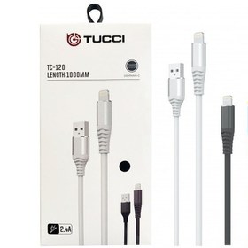 Resim PLATOON TC-120 2.4 AMPER USB-İOS Şarj Kablosu 1 Metre 