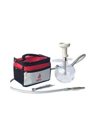 Resim Bombus Çelik Nargile Seti Ve Çelik Ateşlik 