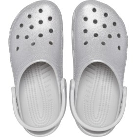 Resim Crocs Classic Glitter Clog Unisex Gri Terlik 