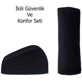 Resim Araba Emniyet Kemeri Yastığı Oto Kemer Küçültme Seti 