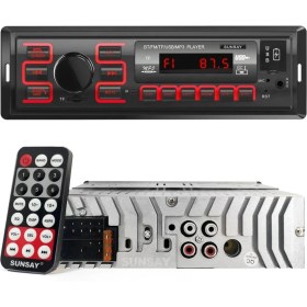 Resim Sunsay Oto Teyp 4X50W Bt/2xusb/sd/fm/aux Mobil Aplikasyon Sunsay Mb-29 