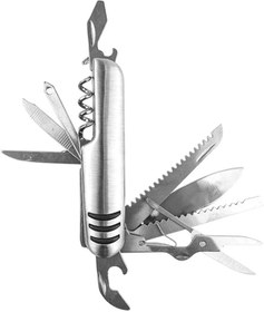 Resim Lidyahan Store Çok Amaçlı Çakı 11 Fonksiyonlu İsviçre Çakısı Katlanır Metal Çakı - FC123 