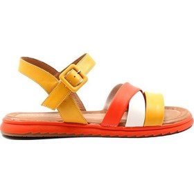 Resim Hakiki Deri Kadın Klasik Sandalet 657Za2467 001 