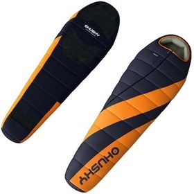 Resim Husky Enjoy -25c Kamp Uyku Tulumu Mout Turuncu - Gri 