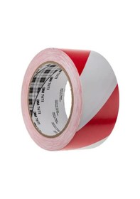 Resim 3m 767ı Vinil Bant Kırmızı/beyaz 50mmx33m 