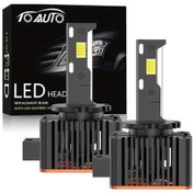 Resim Cloudstore Toauto 2 Adet D1s D1r Led Far Ampulü 40000lm Canbus Tak Çalıştır Csp Çift Reflektor 