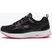 Resim Skechers Go Run Consistent Kadın Spor Ayakkabı 128075 BKPK Siyah 